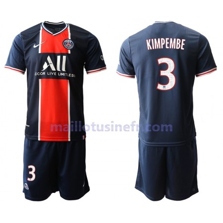 Maillot de Foot Paris Saint-Germain Presnel Kimpembe 3 Domicile 2020-21 - Enfant